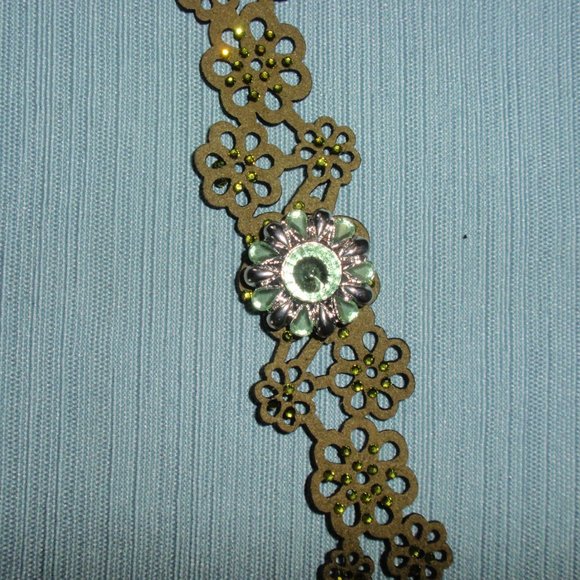 18mm Snap Bracelet Jewelry Bundle With 4 Snaps Rose Flowers - Picture 9 of 12